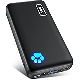 INIU Power Bank, Compact 18W PD3.0 QC4.0 Fast Charging 20000mAh Portable Charger, Tri-Outputs USB C Phone Battery Pack for iP