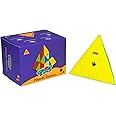 Cubelelo Twist Pyraminx M (Magnetic) | Stickerless Pyramid Triangle High Speed Puzzle for Kids and Adults | Magic Speedy Brainstorming Stressbuster Multicolor Cube