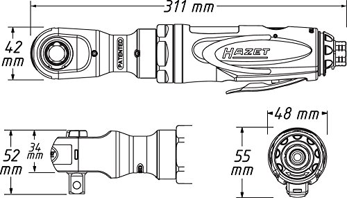 Hazet Ratschenschrauber, 9022P-2 - 6