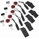 MEETOZ 5pcs Piezo Contact Microphone Mic. Pickup for Guitar Violin Viola Cello Banjo