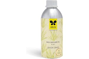 Iris Home Fragnance Reed Diffuser Oil Lemon Grass, 1 Liter