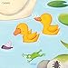 Decowall, DW-1403, Field of Animals Wall Stickers