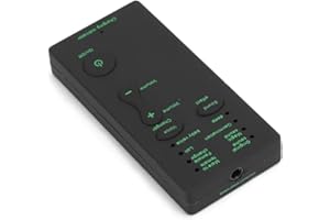 CCYLEZ Voice Changer Device,Mini Voice Changer Device, Portable Sound Card with 7 Voice Effects for PS4 Mobile Phone Computer Laptop,Gift for Friends