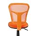Coavas Comfortable Mesh Back and Seat Office Desk Swivel Chairs (orange)