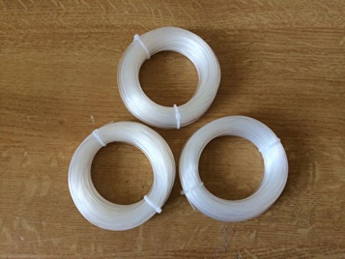 90m Mähfaden Trimmerfaden Ersatzfaden Rasentrimmer Motorsense Fadenspule 1,2mm