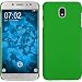 Produktbild PhoneNatic Case für Samsung Galaxy J7 2017 Hülle grün gummiert Hard-case + 2 Schutzfolien