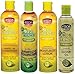 Produktbild African Pride Olive Miracle 4PCS SET (Shampoo/Conditioner, Moisturizer lotion, Leave In Conditioner, Growth Oil) Plus 2 Free of Apple EYE Pencil Color: Sky Teal by African Pride