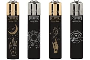 ‎DHOBIA Clipper Classic Large Original Feuerzeug Feuerzeuge New Sommer Summer 2022 Inkl. Gratis Dhobia Clipper (Fortuna Hands)