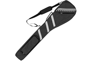 Big Teeth Sunday Sac de Golf léger et Compact pour Quelques Clubs, à bandoulière, Pliable, Multicolore, pour Le Practice et par 3