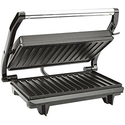 Gril viande/panini Tristar GR-2650 - Revêtement antiadhésif - Couvercle flottant