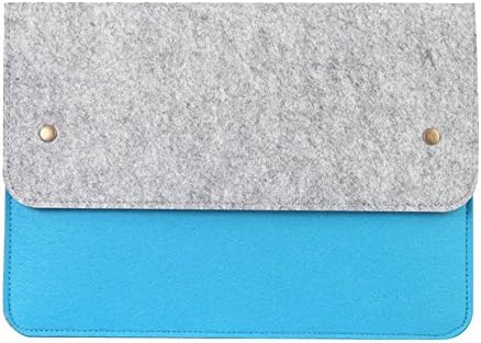 Tping Shockproof 15-15.4 Inch Macbook Pro &amp; Macbook Pro Retina Felt Sleeve Case, Multi-Function Carring Protective Bag Cover Pouch Envelope Case for Macbook Pro &amp; Macbook Pro Retina Laptop Notebook Ultrabook, Blue