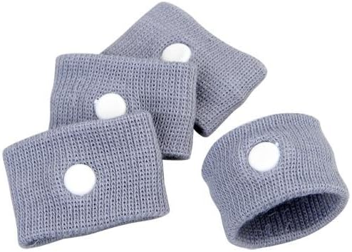 4 Reuseable Anti-nausea Wristbands for Adults Children