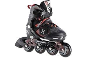 Nils Extreme ABEC9 - Patines en línea para mujer (talla 31-34, 35-38, 39-42 ajustable.