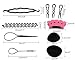 Leegoal(TM) Fashion Hair Design Styling Tools Accessories Maker Pads Hairpins Clip Donut Tool Hairdress Kit Set for DIY