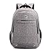 Produktbild WJH Business-Rucksack, Computer-Umhängetasche mit großem Fassungsvermögen, wasserdichter Outdoor-Reiserucksack für Freizeit, multifunktionale Schultertasche für Männer und Frauen,Gray