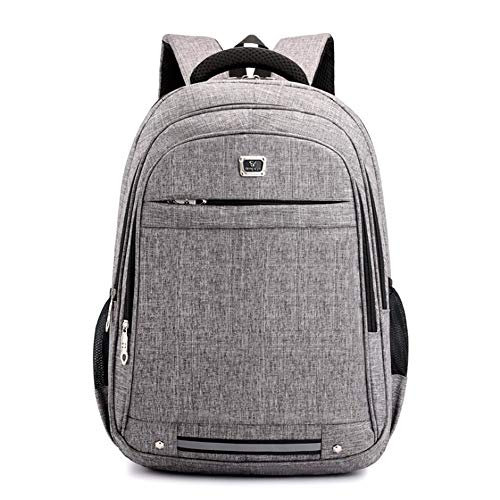 Preisvergleich Produktbild WJH Business-Rucksack, Computer-Umhängetasche mit großem Fassungsvermögen, wasserdichter Outdoor-Reiserucksack für Freizeit, multifunktionale Schultertasche für Männer und Frauen,Gray