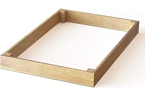 Quickcrop Raised Beds - Premier 7in High Timber Raised Bed Kit (6ft x 6ft)