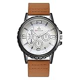 IG Invictus  Mode Männer Quarzuhr Hochwertige Lederuhr Blu Ray Glas Armbanduhr Raglan XR3066 Herrenuhr mit Gürtel Männer Uhr