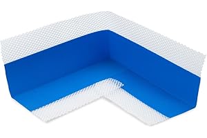 BH BAUHANDEL24 Bauhandel24 10 cintas de sellado para esquinas interiores D11 juntas de ducha esquinas interiores azulejos membrana impermeabilizante lámina impermeable ducha agua stop malla impermeabilizante baño