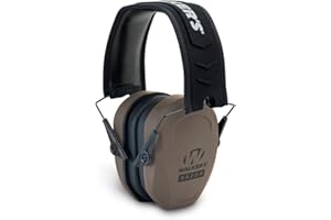 Walker's Razor Slim Passive Ohrenschützer - Ultra Low-Profile Ohrmuscheln - Flat Dark Earth (GWP-RSMPAS-FDE)