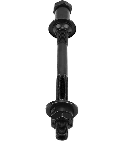 KIT ASSE RUOTA POSTERIORE PERNO MOZZO 10 X 145 MM + GABBIETTA 1/4" + GRASSO BICI