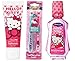 Price comparison product image Hello Kitty Dental Care Gift Set Toothpaste Toothbrush & Mouthwash