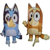 Irty's 2-pack: 1 Bluey Balloon and 1 Bingo Balloon