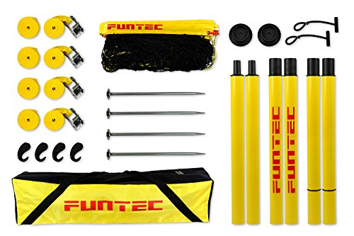 Funtec Set Voleibol Plage Masters Jaune 8,5 m