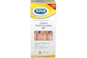 Creme Anti-Crevasses K+ Talons Fendillés 120ml Pieds Tres Secs Scholl