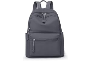 YUESITE Damen Rucksack Wasserdichte Nylon Casual Schultasche Daypack Leichtgewicht Reiserucksack Minirucksack Elegant,leichte Rucksackhandtasche zum Alltag Reise Schule Freizeit Einkaufen