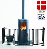 Baby Dan Türschutzgitter/Kaminschutz/Absperrgitter, viele Größen, Schwarz oder Weiß – made in Denmark - 11