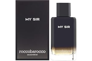Roccobarocco - My Sir. Eau De Toilette Uomo – Profumo Uomo Dal Carattere Forte, Deciso, Fresco E Vivace, Fragranza Speziata E Legnosa, Flacone Da 100 Ml