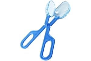 WANGSONGSONGZHY Reptile Feeding Tool Reptile Feeding Tongs Cricket Clamp Bug Scooper for Reptile Hedgehog Hamsters Guinea Pig Lizard Spider Bearded Dragon Blue