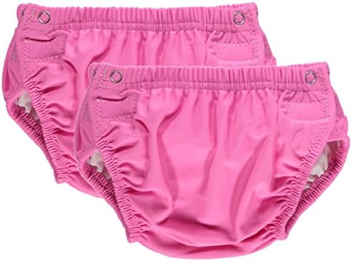 Pack of 2 Zoggs 359030 Pink Swim Nappy Baby Girls 3 to 24 Months