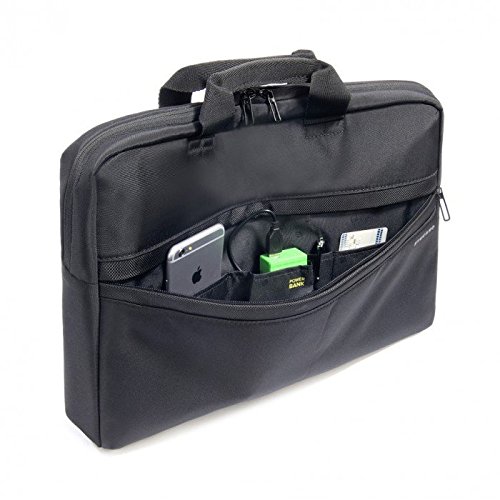Tucano Tratto Medium Tasche für 15,6 Notebook und 15 Zoll MacBook Pro – Schwarz - 5