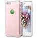 Produktbild GrandEver Hülle für Apple iPhone 6 / iPhone 6S Transparent Weiche Silikon Handyhülle Gel TPU Bumper Durchsichtig Schutzhülle mit Lieblich Wassermelone Muster Rückschale Klar Handytasche Anti-Kratzer Ultra Slim Rückseite Soft Case Cover