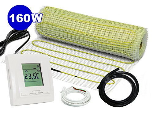 Premium elektrisches Heizmatten Set NZ-160 plus / 2,5 m² / 0,5 m x 5 m