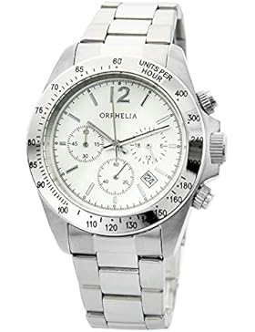 Orphelia Unisex-Armbanduhr Chronograph Quarz Edelstahl