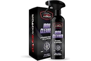 BASS MOTOR BassMotor Limpia Llantas Férrico para Coche Moto Descontaminante Suciedad Incrustada Limpiador Llantas Disco Freno Elimina Ferodo - Iron Cleaner 500ml