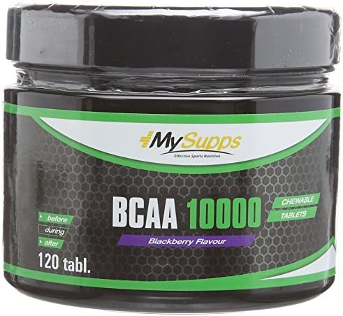 My Supps BCAA 10000 - Pack of 120 Chewing Tablets