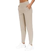 GENIUS STOREKadın Y&uuml;ksek Bel Yoga Koşu Egzersiz Joggers Hafif Eşofman Altı