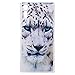 Produktbild Sony Xperia XZ / XZs Hülle, Hozor 3D Muster Matte Handyhülle Ultra Slim Weich Silikon Backcover Kratzfest Bumper Case Schutzhülle Telefon-Kasten - Weiß Leopard