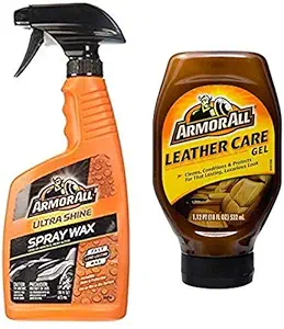 ARMORALL Ultra Shine Spray Wax 473 ml & ARMORALL Leather Care Gel 532 ml