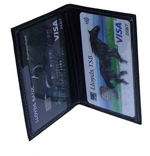 Soft Black Credit Card / Travel Pass / Oyster ID Holder