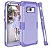 Produktbild Samsung Galaxy S8 Plus Hülle, Caler Outdoor Case Handyhülle Schlagfest Schutzhülle Cover , [Verstärkte Ecken | Antistatisch | Vergrößerte Tasten] Stoßfest Staubdicht Case Cover Schutzhülle S8 Plus 360 Grad Für Samsung Galaxy S8 Plus (Lila)