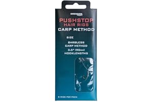 Drennan Pushstop Hair Rigs Barbless – Carp Method