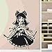 Produktbild yaoxingfu Pegatina Touhou Project Sticker Anime Cartoon  Car Decal Sticker Vinyl Wall Stickers Decor Home Decora Black 58x70cm