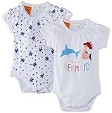 Pumpkin Patch Baby Girls 0-24M W/S 2Pk Bodysuit