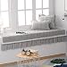 Produktbild HUIYUE Volltonfarbe Plüsch Bay Window pad,Verdickt Anti-rutsch Fensterbank pad,Schlafzimmer Balkon pad Erker-Kissen Maschine waschbar-D 80x160cm(31x63inch)