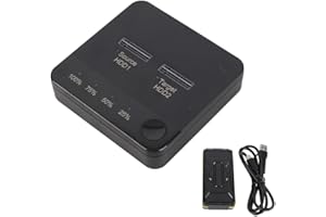 Tiiyee M.2 SSD Duplicator, Dual Bay USB C to SATA Docking Station Offline 1Gbps Cloning M2 SATA Duplicator for B-Key/B&M-Key SSDs Hard Drive Copier (Not Applicable NVME Protocol)